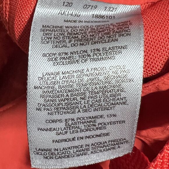 Columbia Titanium Omni-Shield Pants Womens 12 Orange Straight Leg Zip Pockets - Picture 13 of 14